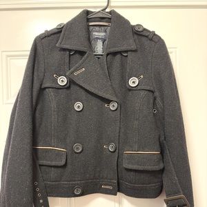 American Eagle size Small Black Pea Coat